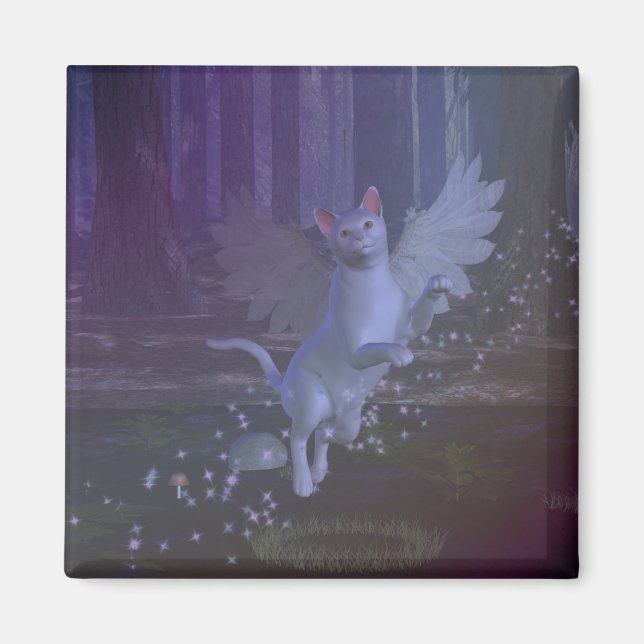 Feline Flight Magnet (Vorne)