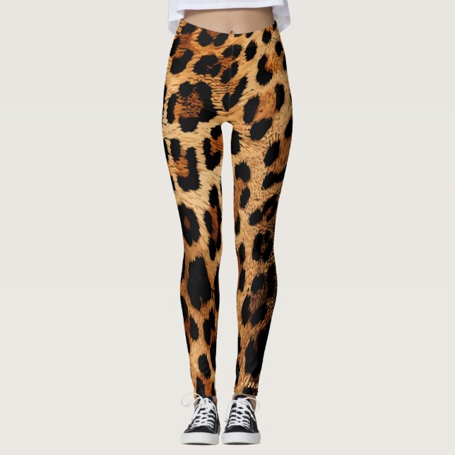 Feline Freckles Leggings (Vorderseite)