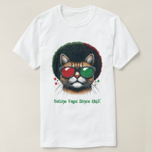 Feline Free Seit 1865 - Jungsteinziger Katzenart T-Shirt