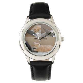 Feline Frenzy Cat Lover Watch Armbanduhr