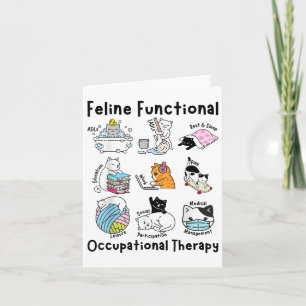 Feline Fun Cat Functional Occupational Therapy Karte