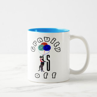 Feline Fun Zweifarbige Tasse