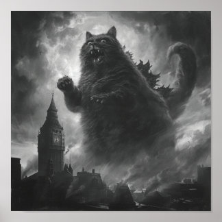 Feline Fury: Catzilla entfesselt Poster