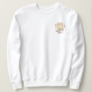 Feline in Bloom Sweatshirt