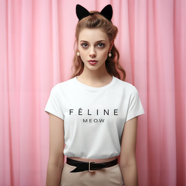 Feline Meow T-Shirt (Von Creator hochgeladen)