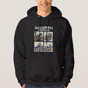 Feline Olympia Discipline Speed Shredding Gymnast Hoodie