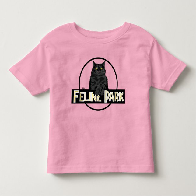 Feline Park Kleinkind T-shirt (Vorderseite)