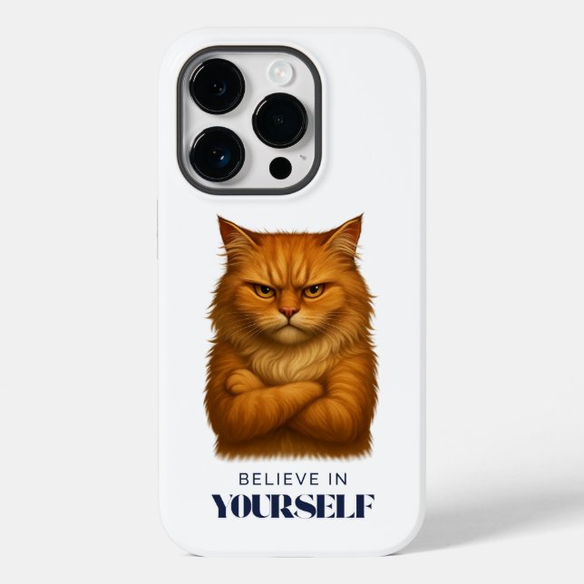 Felines Vertrauen Case-Mate iPhone Hülle (Rückseite)