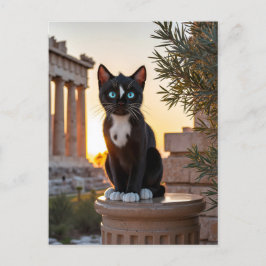 Felini besucht den Parthenon: Eine griechische Ody Feiertagspostkarte