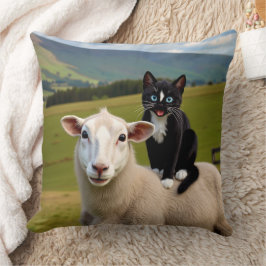 Felinis Irish Ride - Ein Abenteuer der Schafe Kissen