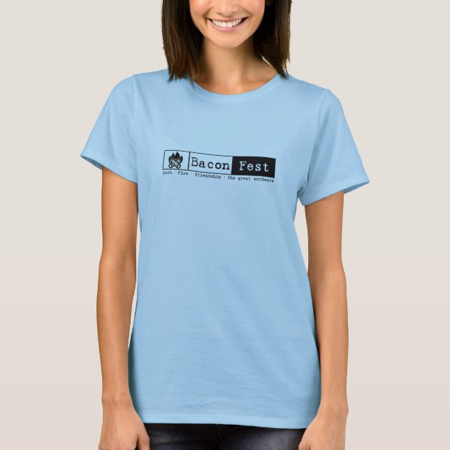 Felisa - kurze Hülsen-Feuer-Flieder L T-Shirt (Vorderseite)