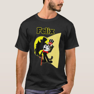 Felix Black-Cat Cartoon Top Hat