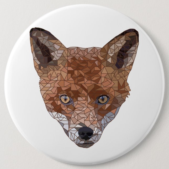 Felix der Fox Button (Vorderseite)