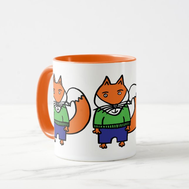 Felix der Fuchs Tasse (Vorderseite Links)