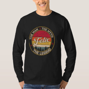 Felix der Mann der Mythos die Legende Personalisie T-Shirt