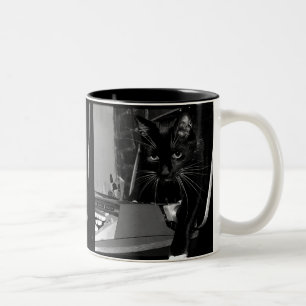Felix die Katze Zweifarbige Tasse