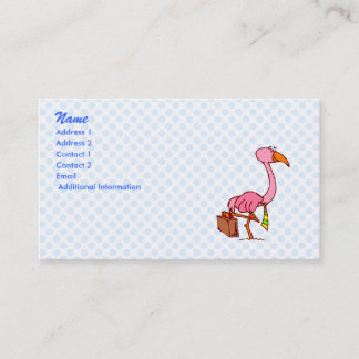 Felix Flamingo Visitenkarte