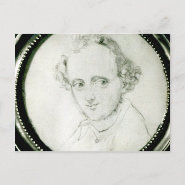 Felix Mendelssohn Postkarte (Vorderseite)
