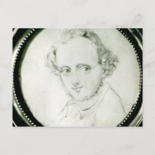 Felix Mendelssohn Postkarte