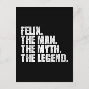 Felix Name, Felix Der Mann Der Mythos Die Legende Postkarte