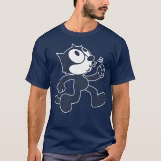 Felix the Cat Clean Transparent T-Shirt