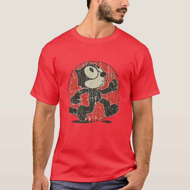 Felix The Cat Keep Walking T-Shirt (Vorderseite)