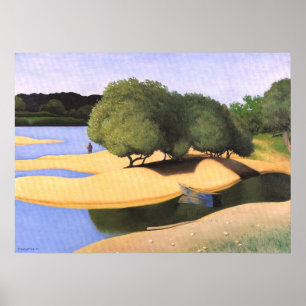 Félix Valloton - Sande am Rand der Loires Poster