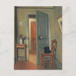 Felix Vallotton - Der Besuch Postkarte