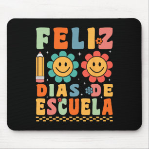 Feliz 100 Dias De Escuela Groovy 100 Tage Spanisch Mousepad