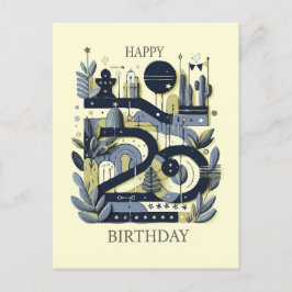  ¡Feliz 20 cumpleaños! Postkarte