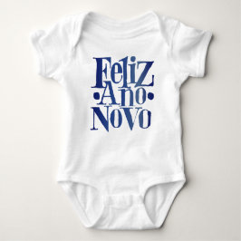 Feliz Ano Novo Baby Strampler