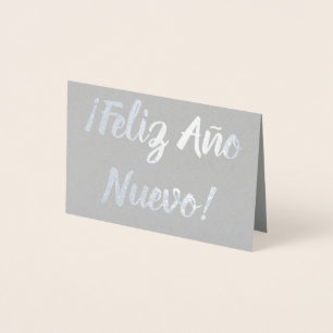 ¡Feliz Año Nuevo! Folienkarte
