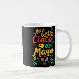 Feliz Cinco De Mayo Fiesta Mexikanisches Party 5 D Kaffeetasse