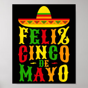 Feliz Cinco De Mayo Mexiko Festival Party 1 Poster