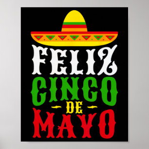 Feliz Cinco De Mayo Mexiko Festival Party Poster