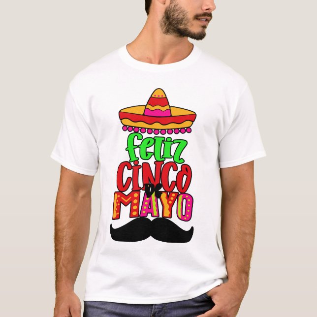 FELIZ CINCO DE MAYO T-Shirt (Vorderseite)