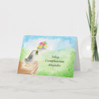 Feliz Cumpleanos Ahijado, Pajaro Betrug Flores