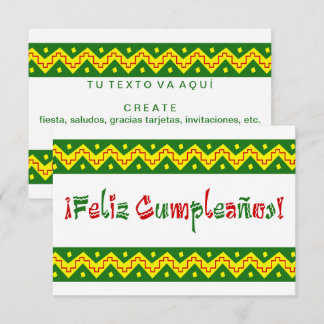 Feliz cumpleanos arriba einladung