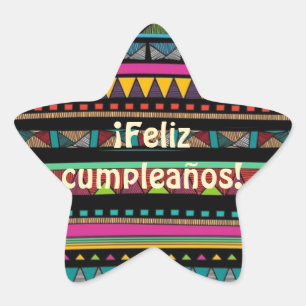 Feliz Cumpleanos Aufkleber