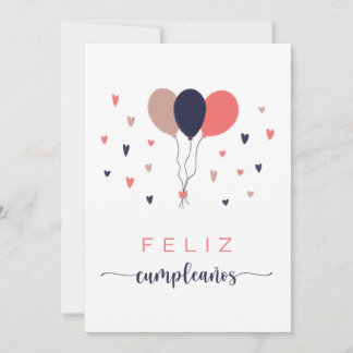 Feliz Cumpleaños Card