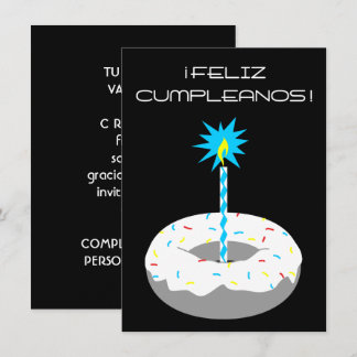Feliz Cumpleanos Einladung
