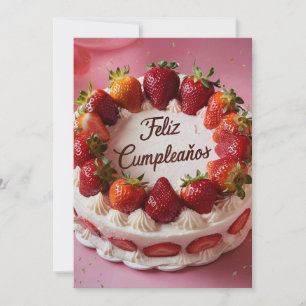 Feliz Cumpleaños Einladung