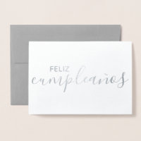 Feliz Cumpleaños Elegantes Spanisches Glück Geburt