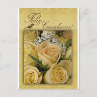 Feliz Cumpleanos Geburtstagskarte Postkarte