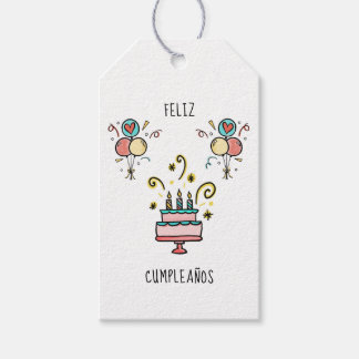 Feliz Cumpleaños | Happy Birthday Geschenkanhänger