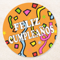 Feliz Cumpleanos Happy Birthday in Spanisch