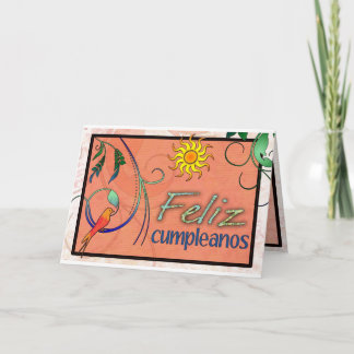 Feliz Cumpleanos Karte