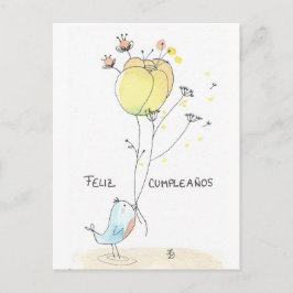Feliz Cumpleaños Postkarte