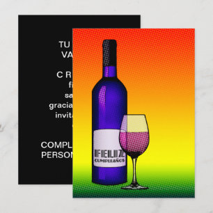 Feliz cumpleanos salud einladung