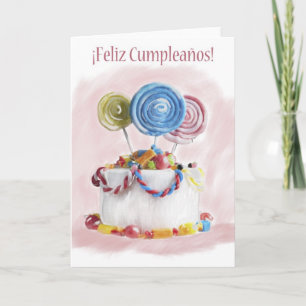 ¡ Feliz Cumpleaños spanische Karte